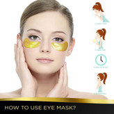 پچ زیر چشم طلایی ایمیجز Repair Moisturise | آبرسان و نرمکننده دور چشم