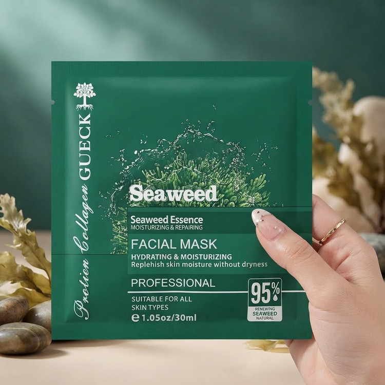 ماسک صورت ورقه ای جلبک دریایی Seaweed Essence